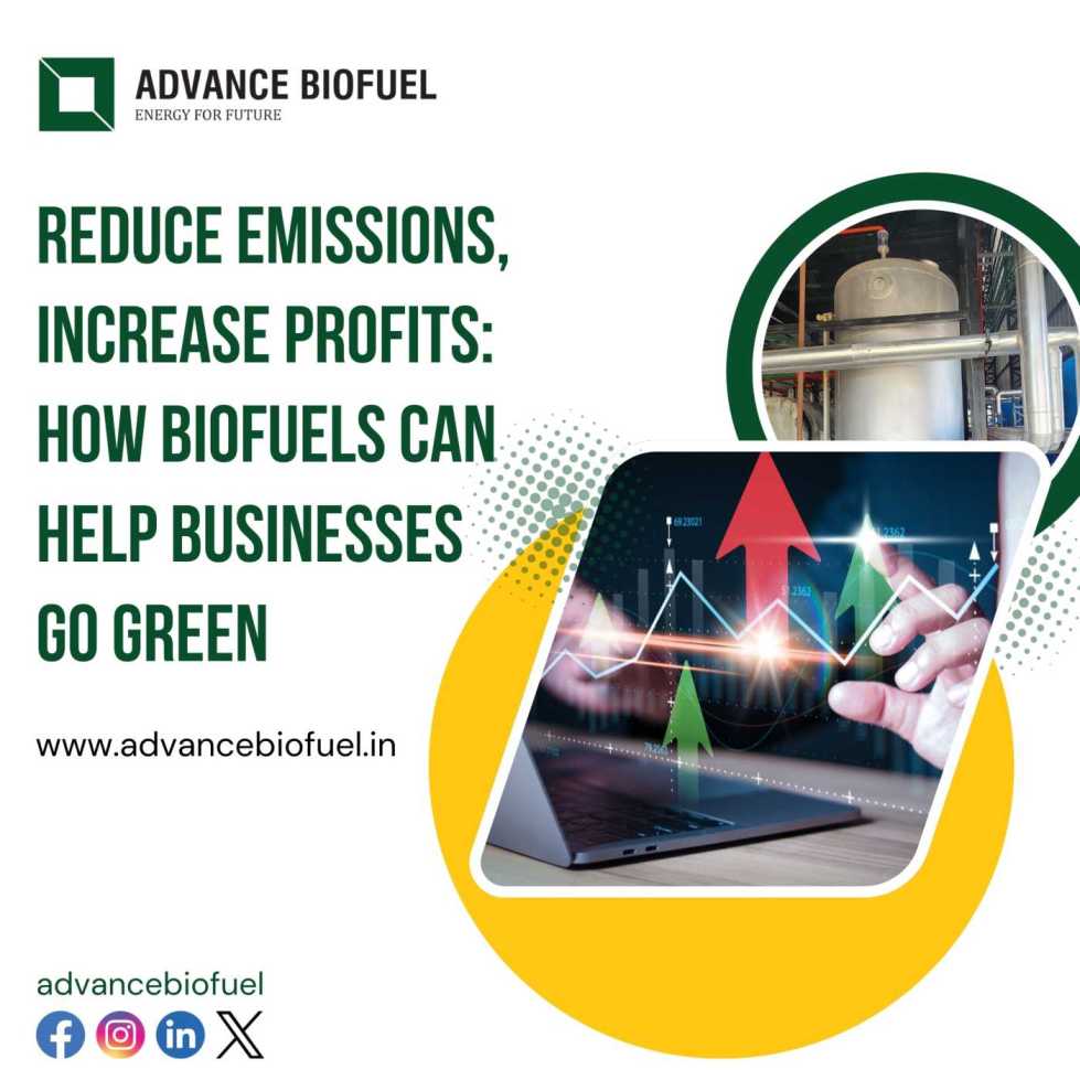 Reduce Emissions, Increase Profits: How Biofuels Can Help Businesses Go Green