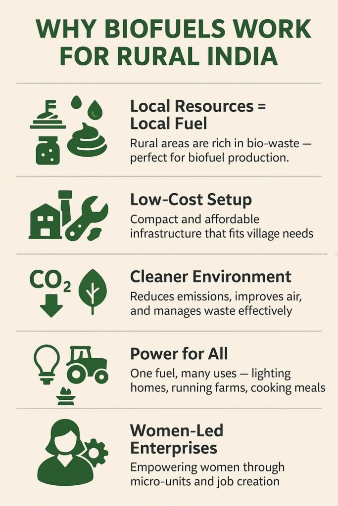 What Makes Biofuels Ideal for Rural India
