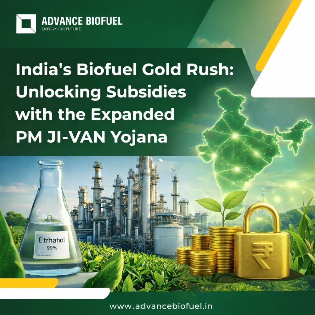 India’s Biofuel Gold Rush: Unlocking Subsidies with the Expanded PM JI-VAN Yojana